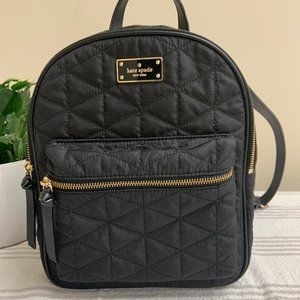Kate spade New York Black Mini-Backpack